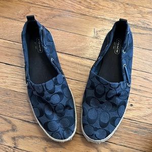 Black Coach Espadrilles. 8.5. Super cute for summer and great condition!